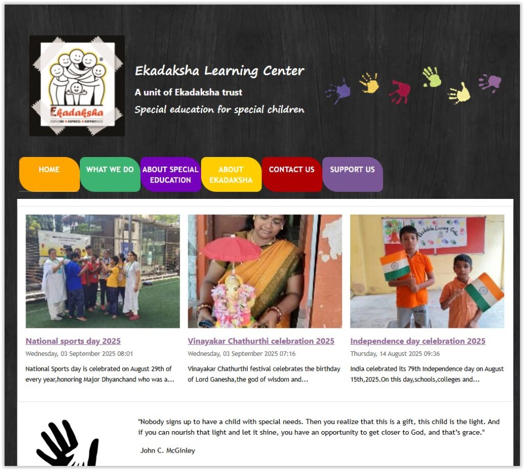 ekadakshalearningcenter.in